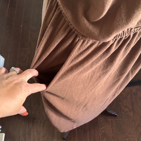 LuLaRoe Brown Midi Dress - Picture 2 of 6